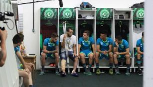 Neto conversa con juveniles del 'Chape'