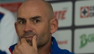 Paco Jémez durante una entrevista ya como DT d Cruz Azul