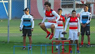 Pizarro entrena con las Chivas  previo a su debut en el C2017