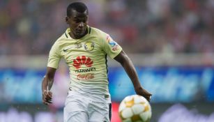 Darwin Quintero, defendiendo los colores del América