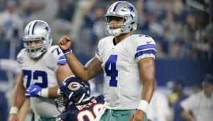 Dallas Cowboys, en un partido contra los Chicago Bears