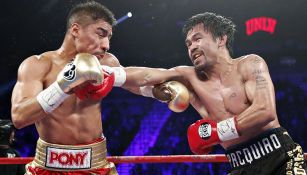 Pacquiao intercambia golpes con Jessie Vargas