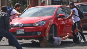 Estudiante de la BUAP es atropellado por automovilista