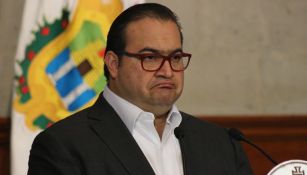 Javier Duarte, en conferencia de prensa