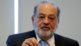 Carlos Slim habla durante conferencia relacionada a Donald Trump