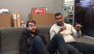 Sujeto utilizando un Mindflix de la empresa Netflix