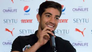 Rodolfo Pizarro en conferencia de prensa