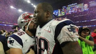 Bennett celebra triunfo del Super Bowl LI