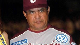 Paquín Estrada, en su etapa como mánager de los Tomateros