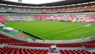 El Estadio Jalisco vacío durante el fin de semana que no se jugó la J10