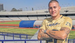 Nico Castillo posa para la lente de RÉCORD en CU