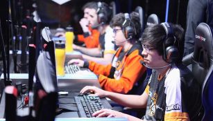 Oddie (al frente), jungla de Lyon, durante la partida contra Gaming Gaming