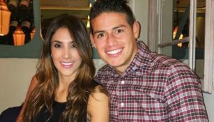 Daniela Ospina y James Rodríguez lucen muy enamorados 