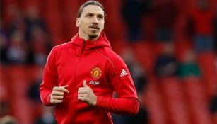 Zlatan caliente previo al duelo contra Everton en Old Trafford