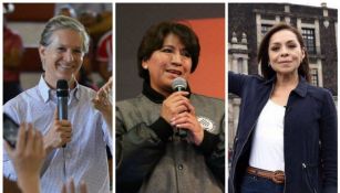 Alfredo del Mazo, Delfina Gómez y Josefina Vázquez, candidatos al gobierno del Edomex