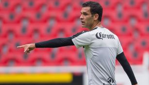 Rafael Márquez, durante entrenamiento de Atlas