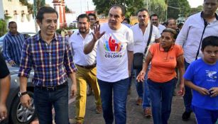 Cuauhtémoc Blanco visita colonias de Cuernavaca