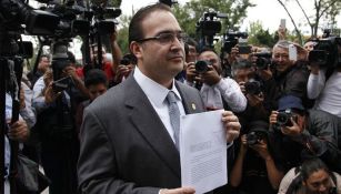 Duarte, durante su defensa en la Ciudad de México