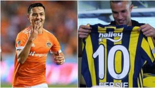 Cubo Torres del Dynamo y Van Persie del Fenerbahçe