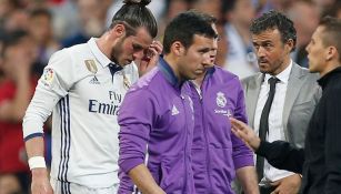 Gareth Bale, al momento de salir de cambio