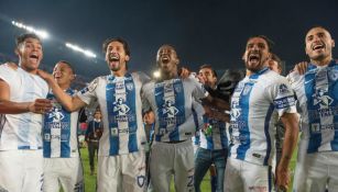 Pachuca celebra triunfo en CONCACAF