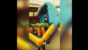 El inflable en la Universidad Autónoma de Tlaxcala