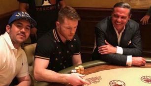 Canelo y Luis Miguel en un casino de Las Vegas 