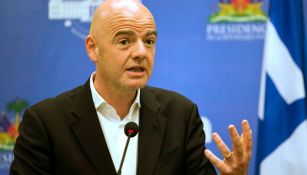 Gianni Infantino, en una reunión de FIFA