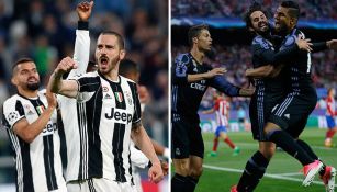 Juventus y Real Madrid festeja sus victorias