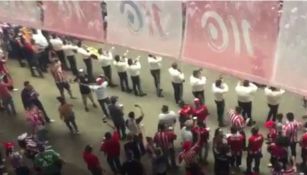 El mariachi animando a la afición en el Estadio Chivas