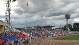 Tribuna del inmueble del SKA Khabarovsk