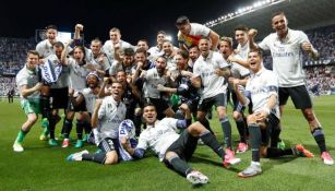 Real Madrid festeja el triunfo de La Liga