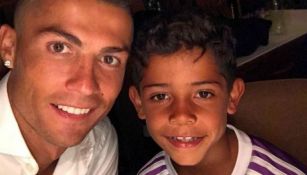 CR7 y Cristiano Jr. posan en un selfie