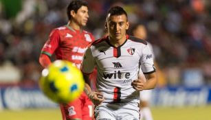 Daniel Álvarez durante un partido con el Atlas