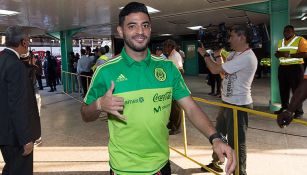 Carlos Vela previo al juego contra Trinidad y Tobago