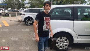 Arce, en su llegada a Cancún