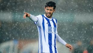 Vela en el juego entre la Real Sociedad y Osasuna de la temporada 2016-17