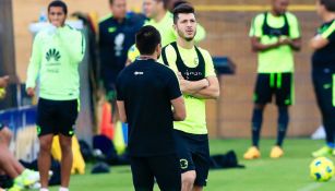 Guido, presente en el entrenamiento de América 