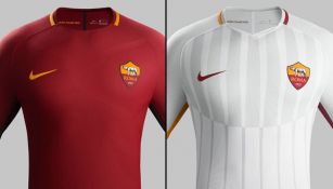 Así lucen los jerseys de la Roma