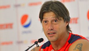 Matías Almeyda, en conferencia de prensa