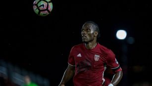 Didier Drogba, en un partido con el Phoenix Rising