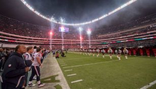 Foto panorámica del estadio Azteca durante el partido entre Oakland y Houston en 2016