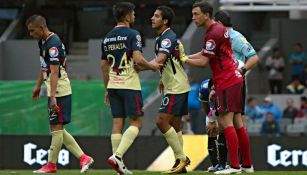 América, durante el juego del a J1 contra Querétaro