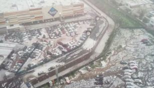 El granizo en una zona de Guadalajara