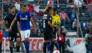  Edwin Hernández es expulsado del juego Cruz Azul vs Chivas