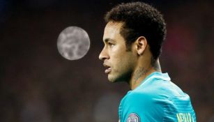 Neymar, durante un partido con el Barcelona