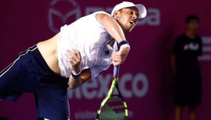 Querrey, durante las Semifinales del Abierto de Los Cabos 