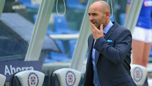 Paco Jémez, durante el partido contra Toluca