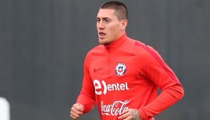 Nicolás Castillo entrena con Chile para encarar Fecha FIFA