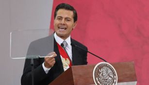 Enrique Peña Nieto, durante su quinto informe 